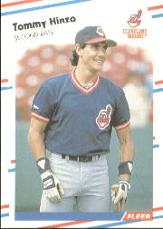 1988 Fleer Baseball Cards      611     Tommy Hinzo